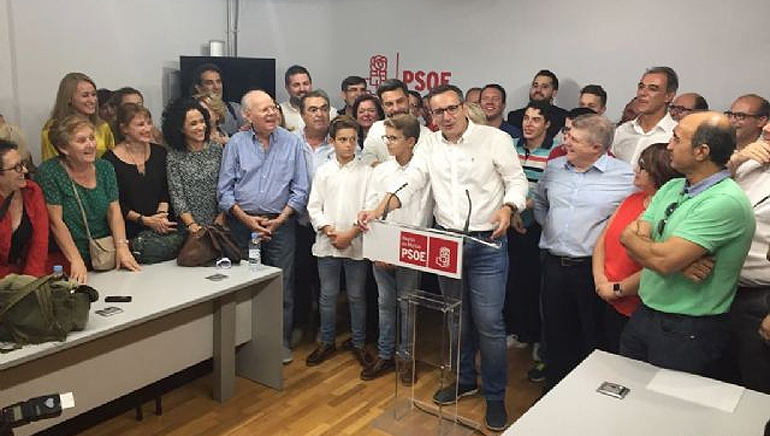 El Alcalde de Alhama, Diego Conesa, elegido secretario general del Partido Socialista de la Regin de Murcia
